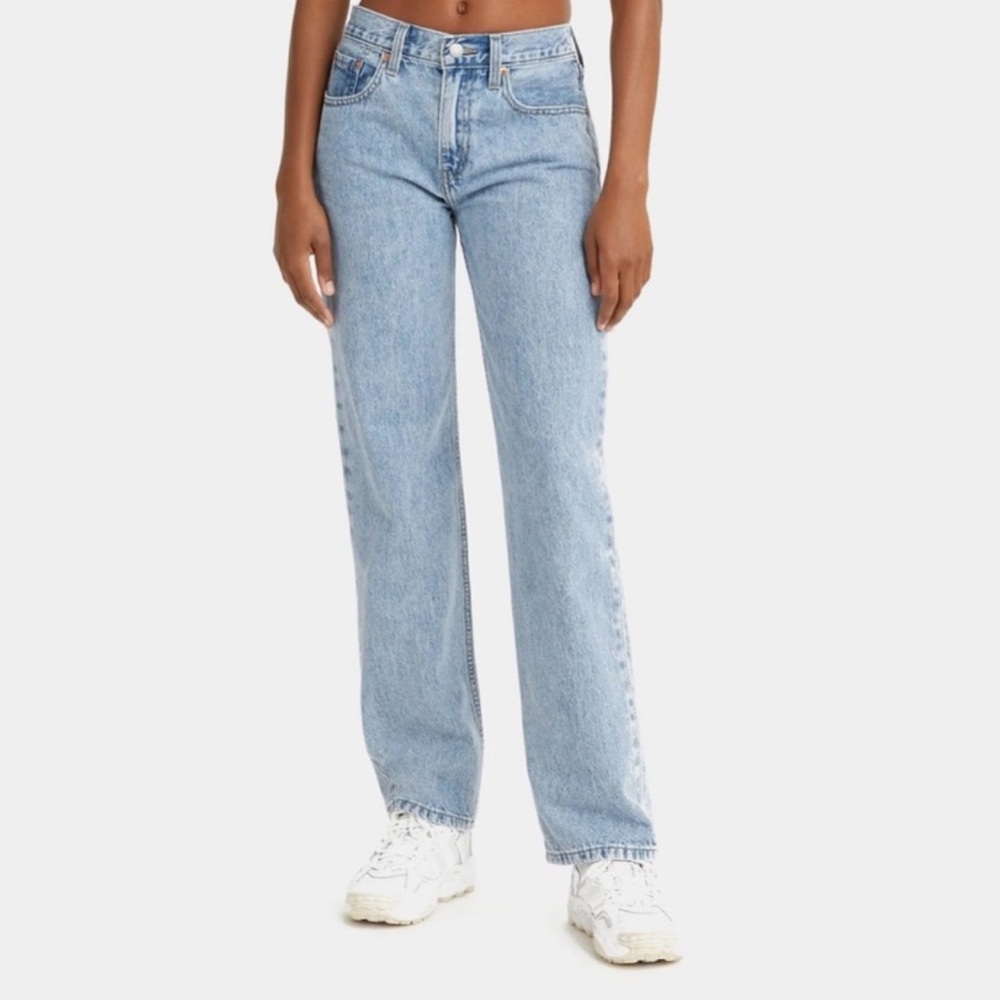 Levi's Low Pro Light Blue Straight Leg Jean